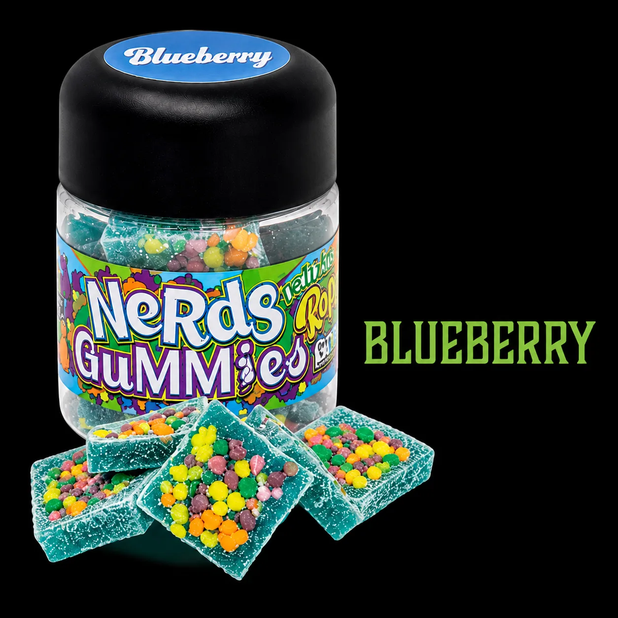 Blueberry gummy